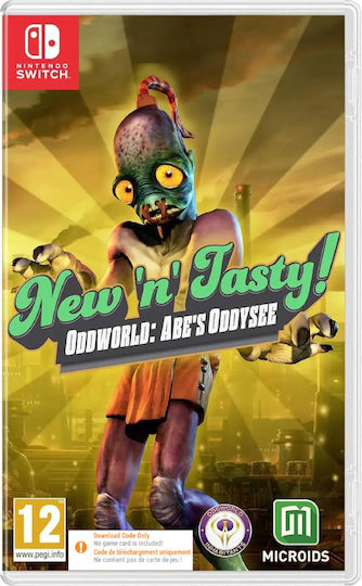 Oddworld: New 'n' Tasty (Code In A Box) Switch Game