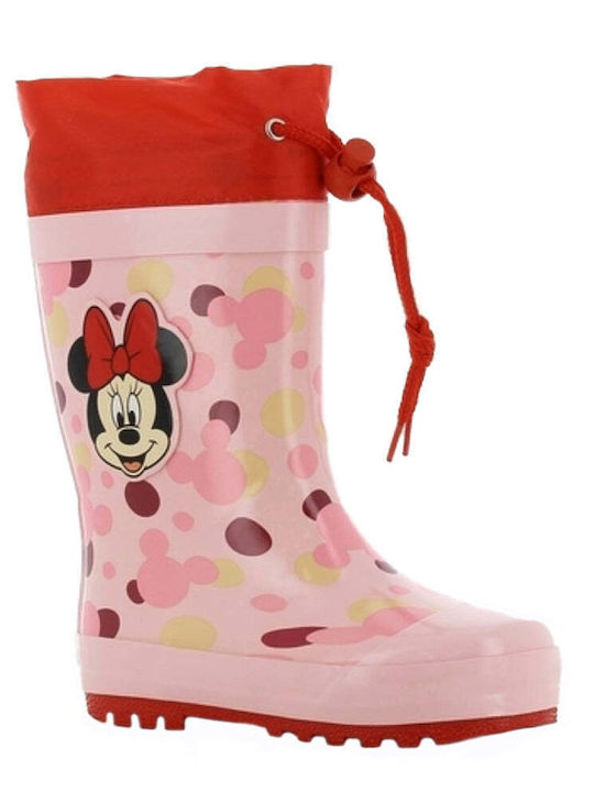 Minnie Mouse Kids Wellies Pink