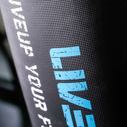 Live Pro Punching Bag 45kg 150cm Black