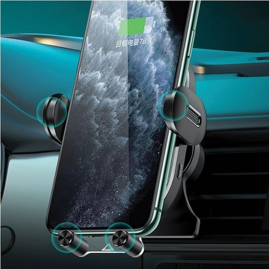 Usams Usams Car Mobile Mount 4.7" - 6.5" with Adjustable Hooks Black