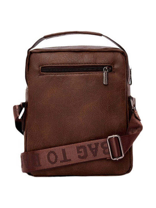 Herrentasche Schulter / Crossbody Braun