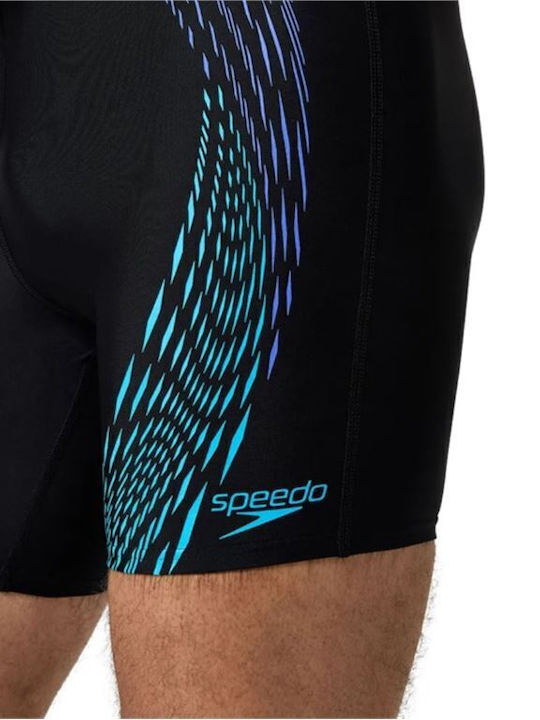 Speedo Logo Ανδρικό Αγωνιστικό Jammer Μαγιό Κολύμβησης Μπλε