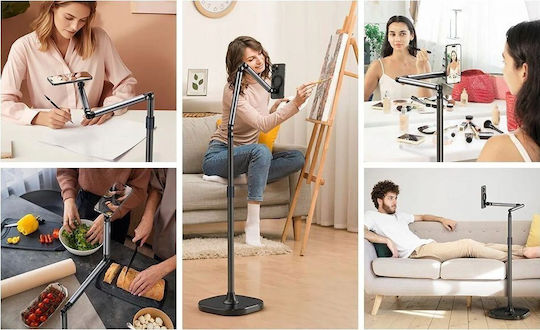 Telesin P3-fs-01 Desk Stand for Mobile in Black color