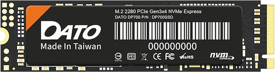 Dato DP700 SSD 512GB M.2 NVMe PCI Express 3.0