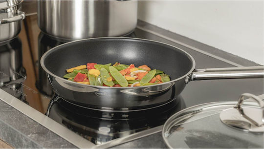 Rosle Moments Pans Set of Stainless Steel with Non-stick Coating 3pcs
