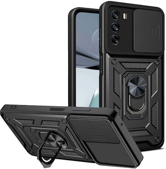 Techsuit Camshield Back Cover Black (Moto G62 5G)