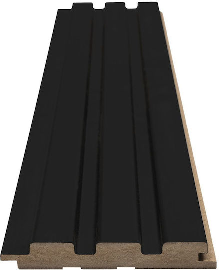 Mdf Panel 3d Πηχακια 505090 Beat St 16 119 2750mm Black Newplan Mdf Panel 3d Πηχακια 505090 Beat St 16 119 2750mm Black Newplan