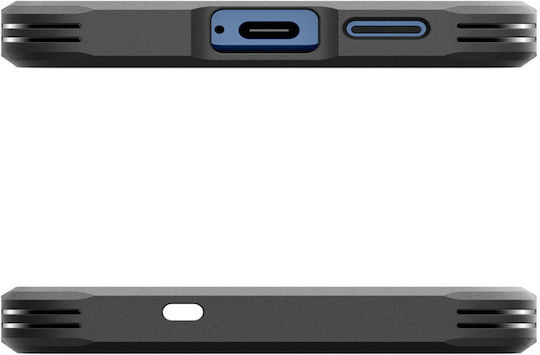 Spigen Tough Armor MagSafe Umschlag Rückseite Silikon / Kunststoff 2mm Grün (Galaxy S25+)