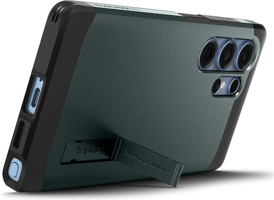 Spigen Tough Armor MagSafe Back Cover Plastic 2mm Verde (Galaxy S25 Ultra)