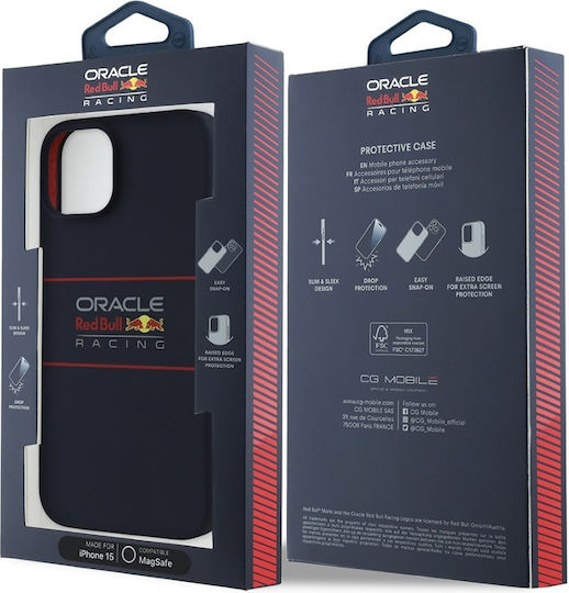 Red Bull Back Cover Σιλικόνης Κόκκινο (iPhone 15)