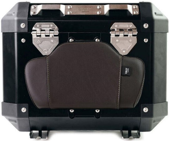 Leather Top Case Backrest Brown Atlas Top Case Unit Garage