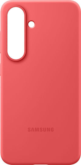 Samsung Back Cover Silicone Red (Galaxy S25)