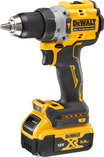 DEWALT DCK2026P2T Σετ Γωνιακός Τροχός & Κρουστικό Δραπανοκατσάβιδο Brushless 18V με 2 Μπαταρίες 5Ah και Θήκη