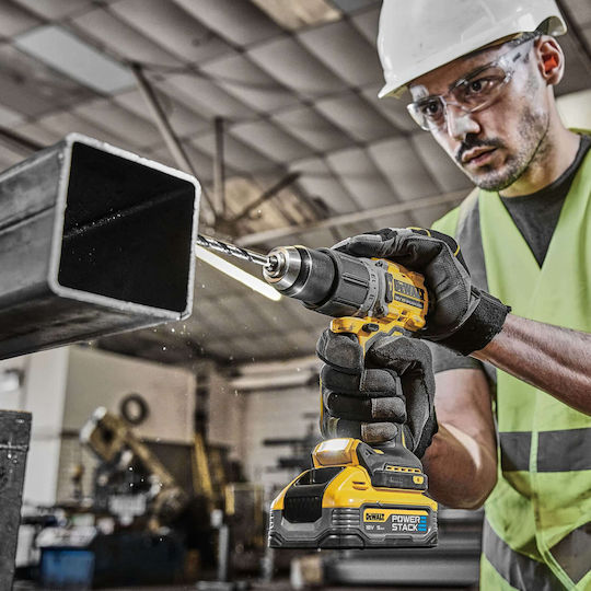 DEWALT DCK2026P2T Σετ Γωνιακός Τροχός & Κρουστικό Δραπανοκατσάβιδο Brushless 18V με 2 Μπαταρίες 5Ah και Θήκη