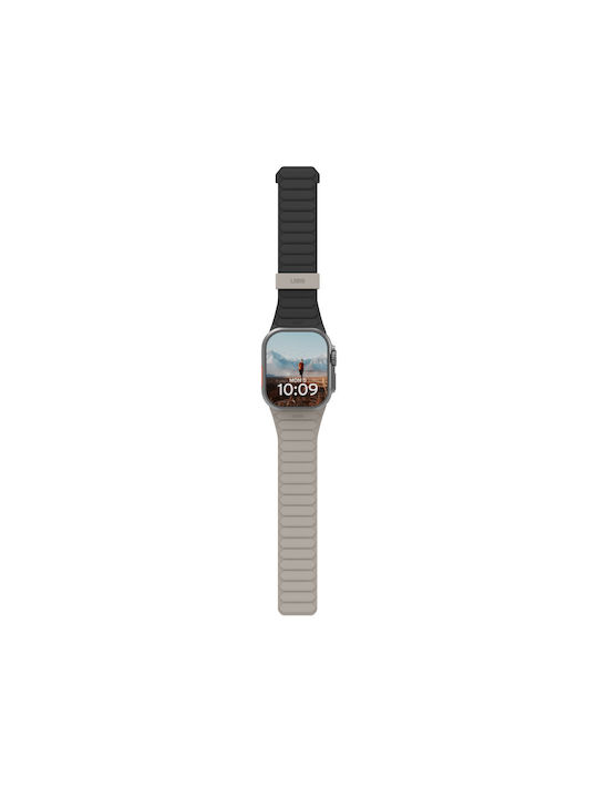 UAG Λουράκι Σιλικόνης Μαύρο (Apple Watch 49mm/45mm/44mm/42mm)