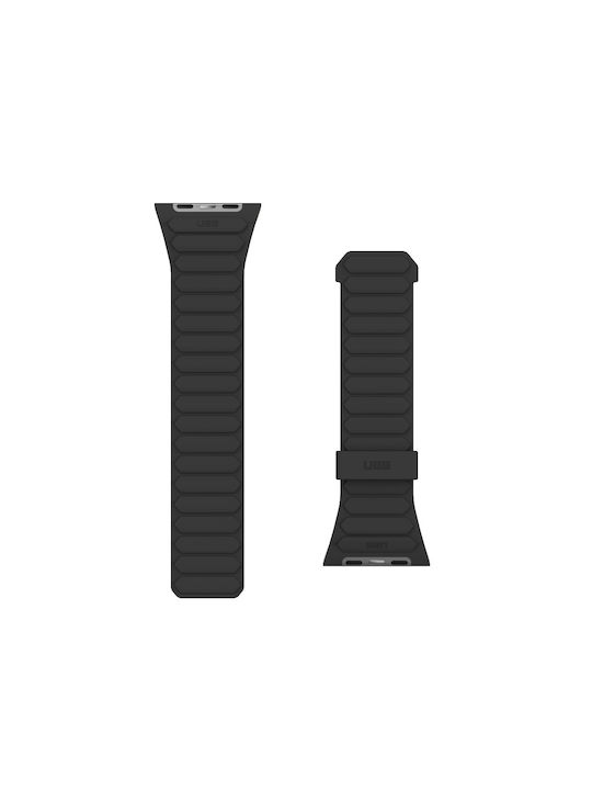 UAG Λουράκι Σιλικόνης Μαύρο (Apple Watch 49mm/45mm/44mm/42mm)