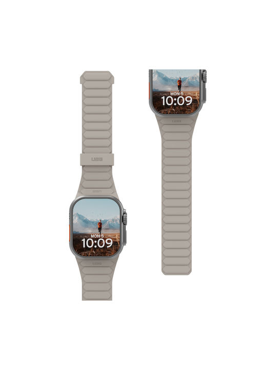 UAG Λουράκι Σιλικόνης Μαύρο (Apple Watch 49mm/45mm/44mm/42mm)