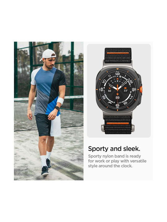 Spigen Durapro Flex Curea Tesatura Negru (Galaxy Watch Ultra)