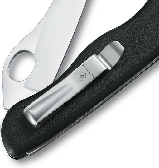 Victorinox Sentinel Lockblade Ελβετικός Σουγιάς 3 εργαλείων Μαύρος