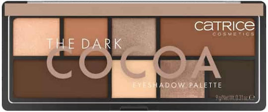Catrice Cosmetics The Dark Cocoa Παλέτα με Σκιές Ματιών σε Στερεή Μορφή 9gr
