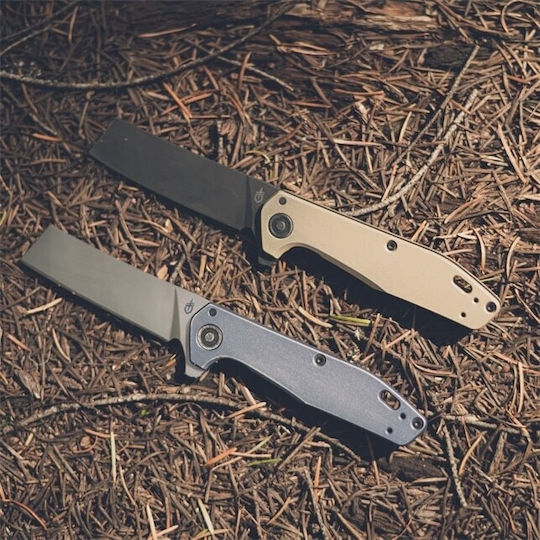 Gerber Fastball Cleaver 20CV Pocket Knife Urban Blue