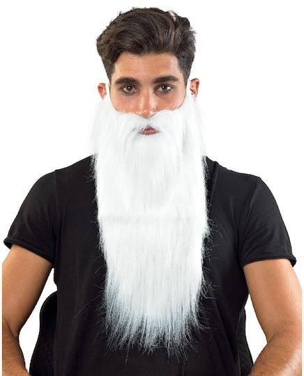Weihnachtsaccessoire Weihnachtsmann Lange Weiße Bart #80782