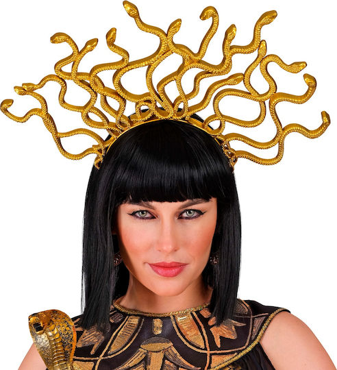Karneval Stirnband Gold 1Stück