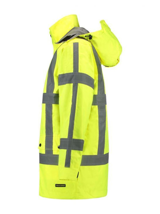 Tricorp Jachete de lucru cu elemente reflectorizante Impermeabil Tricorp Jachete de lucru cu elemente reflectorizante Impermeabil