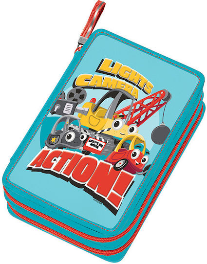 Little Tikes Pencil Case Full with 2 Compartments Blue