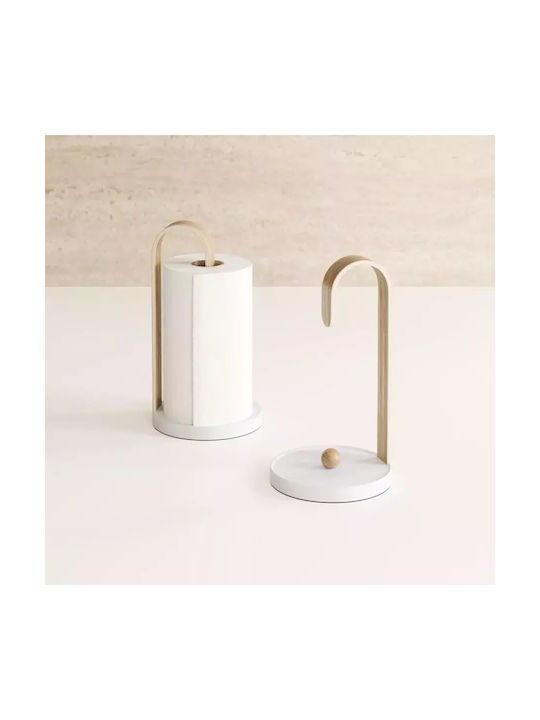 Umbra Metallic Paper Towel Holder White 17.4x17x31cm 1022358-668