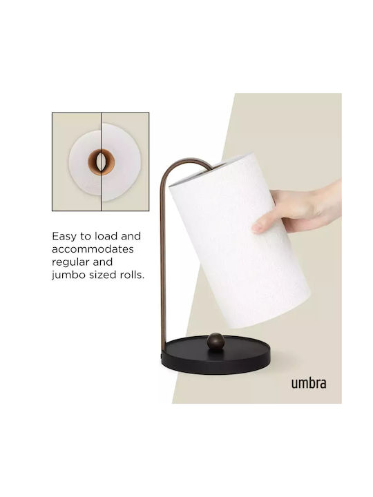 Umbra Metallic Paper Towel Holder White 17.4x17x31cm 1022358-048