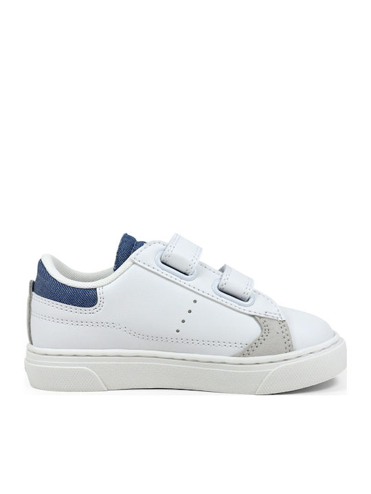 Mini Kids Sneakers with Scratch White