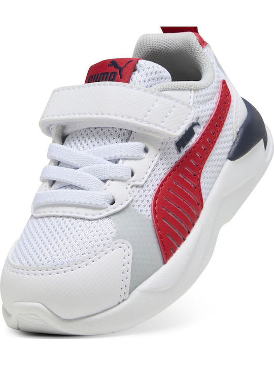 X-ray 3 Παιδικά Sneakers Ανατομικά με Σκρατς Λευκά