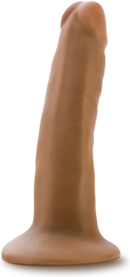 Dr. Skin Realistic Dildo with Suction Cup Mocha 14cm