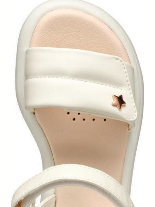 Kinder Sandalen Puffypop Beige