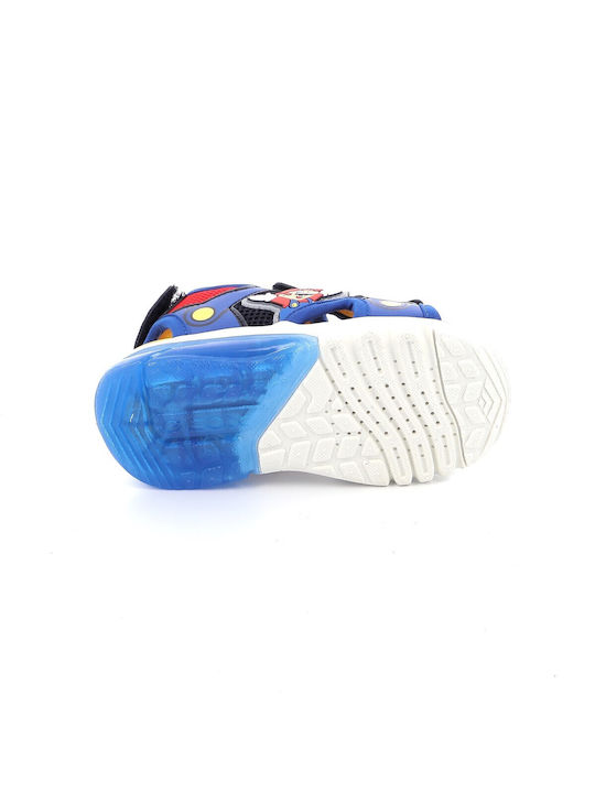 Geox Kids' Sandals with Velcro & Lights Blue