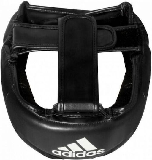 adidas Hybrid 50 Κάσκα Πυγμαχίας Ενηλίκων Κλείστού Τύπου από Συνθετικό Δέρμα Μαύρη