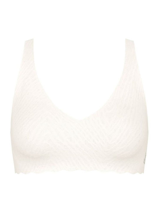 Sloggi Women's Bralette Bra White