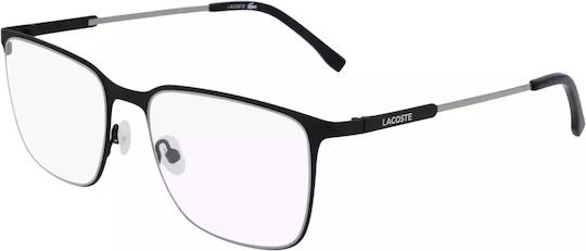 Lacoste Μεταλλικός Σκελετός Γυαλιών σε Μαύρο Χρώμα L2287-002
