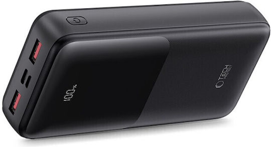 Tech-Protect PB02 Power Bank 20000mAh 22.5W with 2 USB-A Ports and USB-C Port Black