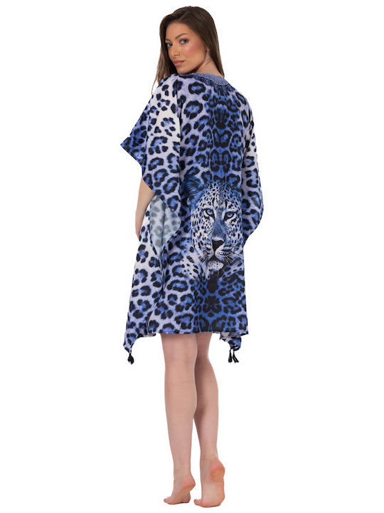 Indischer Kaftan Poncho Ar222-b Solo Me Damen 90cm x 90cm Einheitsgröße Ar222-c