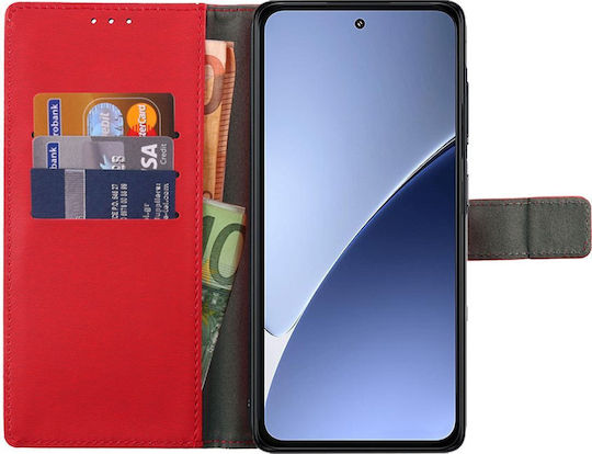 Volte-Tel Book Δερματίνης / Σιλικόνης Κόκκινο (Xiaomi 15 Pro)