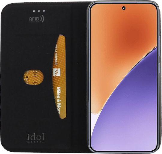 Idol 1991 Buchen Sie Synthetisches Leder / Silikon Schwarz (Xiaomi 15)