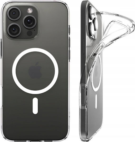 Spigen Crystal Flex Back Cover Σιλικόνης Διάφανο (iPhone 16 Pro)