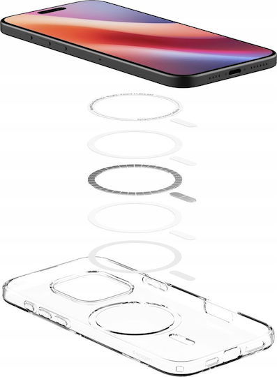 Spigen Crystal Flex Back Cover Σιλικόνης Διάφανο (iPhone 16 Pro)