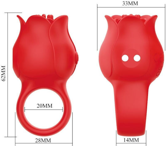Pretty Love Jae Vibrator Degetul Roșu