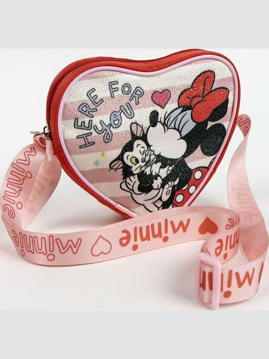 Minnie Mouse Kinder Rucksack Umhängetasche Rot 15cmx14cmx4cmcm