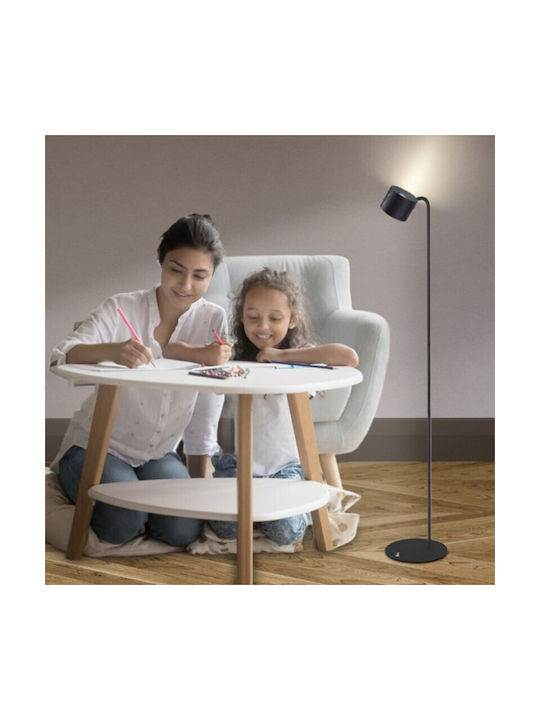 Beper LED Floor Lamp with Warm White Light Black