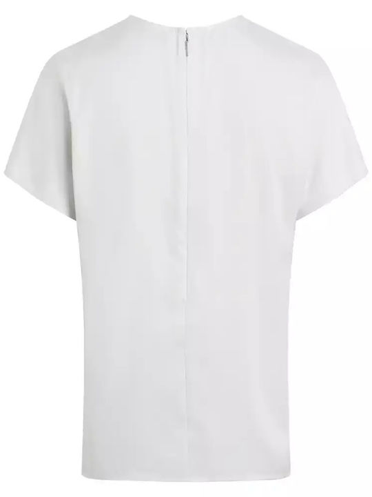 Calvin Klein Calvin Clein Drapey Tricou Cretă K20K208191-ADA