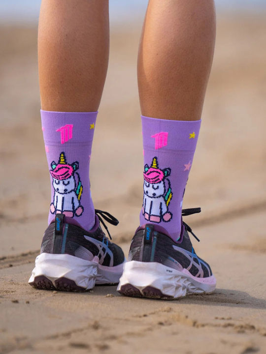 Sporcks Running Κάλτσες Μωβ 1 Ζεύγος